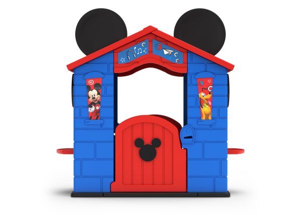 Mickey Mouse Plastic Indoor Outdoor Playhouse with Easy Assembly For Sale