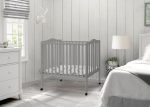 Folding Portable Mini Baby Crib with 1.5-inch Mattress Online now