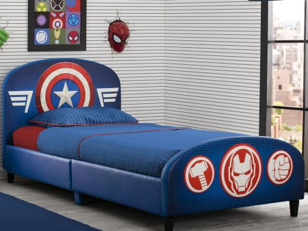 Avengers Upholstered Twin Bed Online Hot Sale