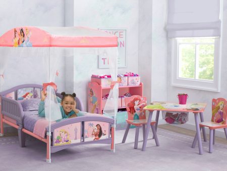 Princess Plastic Toddler Bed with Canopy Cheap