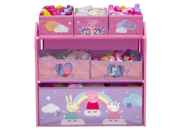 Peppa Pig 6 Bin Design and Store Toy Organizer Online Hot Sale