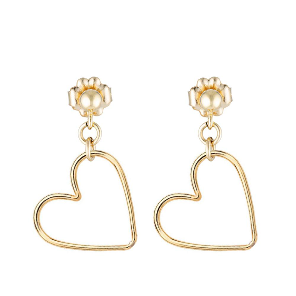 The Lola Mini Heart earrings Cheap