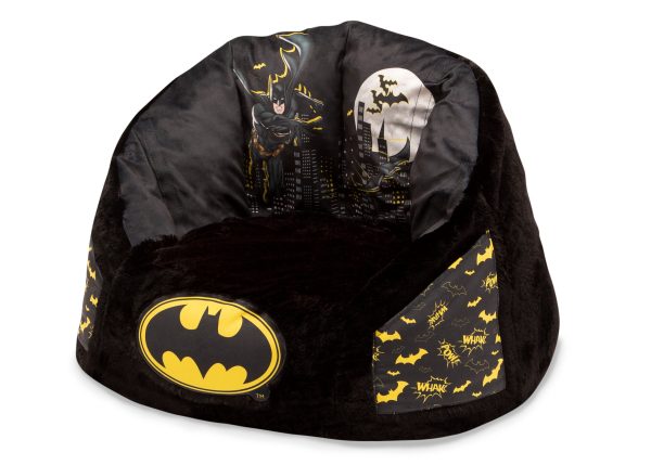 Batman Cozee Fluffy Chair, Kid Size (For Kids Up To 10 Years Old) on Sale