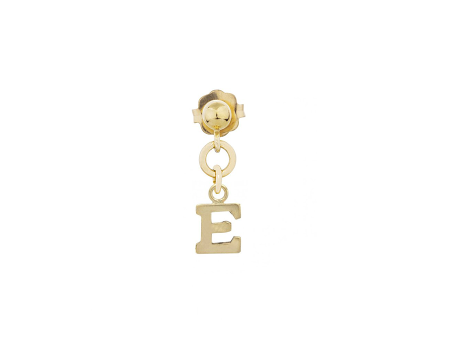 The Mini Initial single earring Online Sale