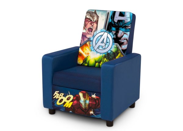 Avengers High Back Upholstered Chair Discount