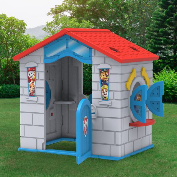 PAW Patrol Plastic Indoor Outdoor Playhouse with Easy Assembly by Delta Children on Sale