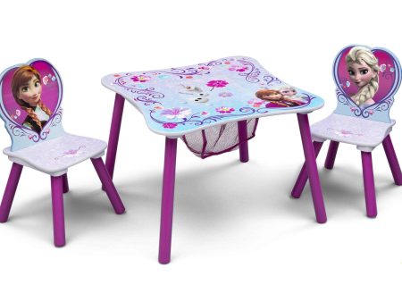 Frozen Table & Chair Set with Storage Online now