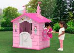 Disney Princess Plastic Indoor Outdoor Playhouse with Easy Assembly by Delta Children Online now