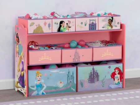 Princess Deluxe 9 Bin Design and Store Toy Organizer Hot on Sale