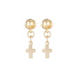 The Mini Stud Cross earrings Online now