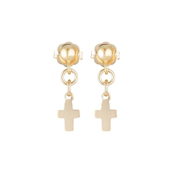 The Mini Stud Cross earrings Online now