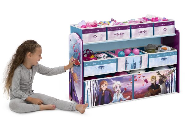 Frozen Deluxe 9 Bin Design and Store Toy Organizer Online Hot Sale