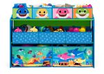 Baby Shark Deluxe 9 Bin Design and Store Toy Organizer Online Hot Sale