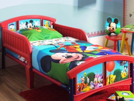 Mickey Mouse Plastic Toddler Bed on Sale