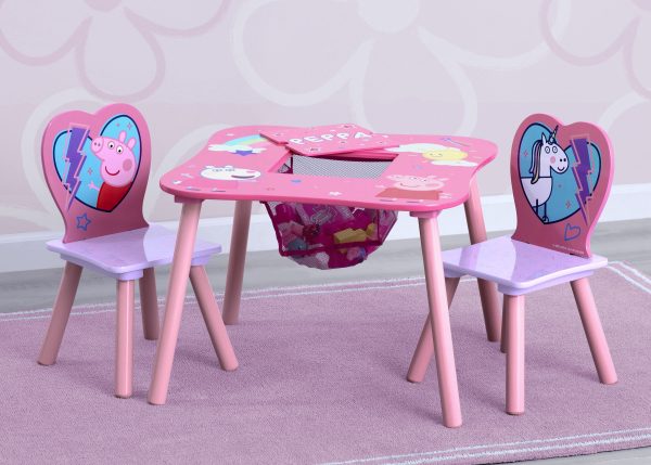 Peppa Pig Table and Chair Set with Storage Online