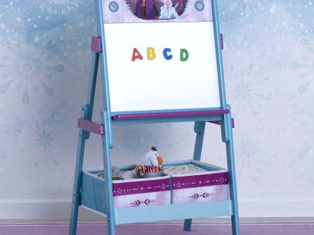 Frozen II Wooden Activity Easel with Storage Hot on Sale