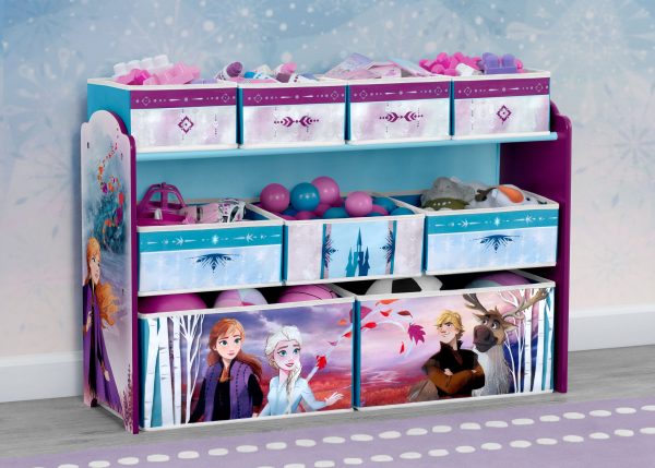 Frozen Deluxe 9 Bin Design and Store Toy Organizer Online Hot Sale