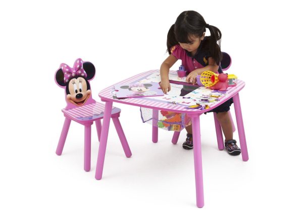 Minnie Mouse Table & Chair Set with Storage Cheap