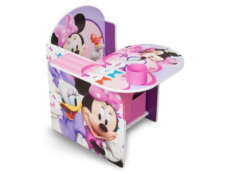 Minnie Mouse Chair Desk with Storage Bin Cheap