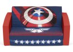 Avengers Cozee Flip-Out Sofa - 2-in-1 Convertible Sofa to Lounger for Kids Sale