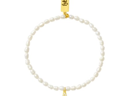 FYB Children s Pearl Identity Bracelet - Multiple Letters! For Cheap