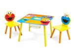 Sesame Street Table and Chair Set with Storage Online Hot Sale