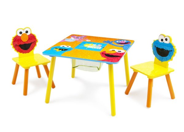 Sesame Street Table and Chair Set with Storage Online Hot Sale