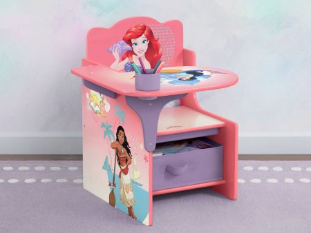 Princess Chair Desk with Storage Bin Fashion