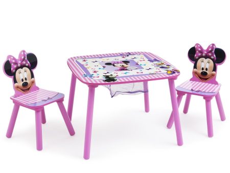 Minnie Mouse Table & Chair Set with Storage Cheap