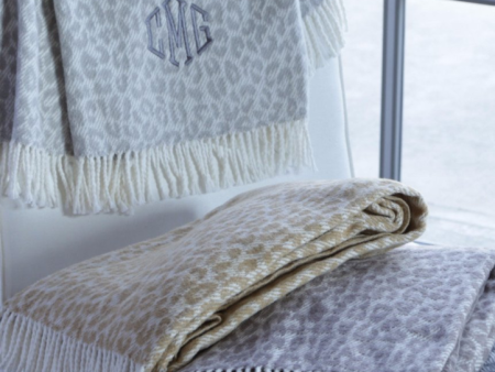 A Soft Idea Plush Leopard Throw - Multiple Colors! Online