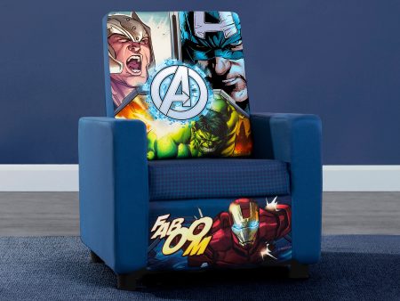 Avengers High Back Upholstered Chair Discount