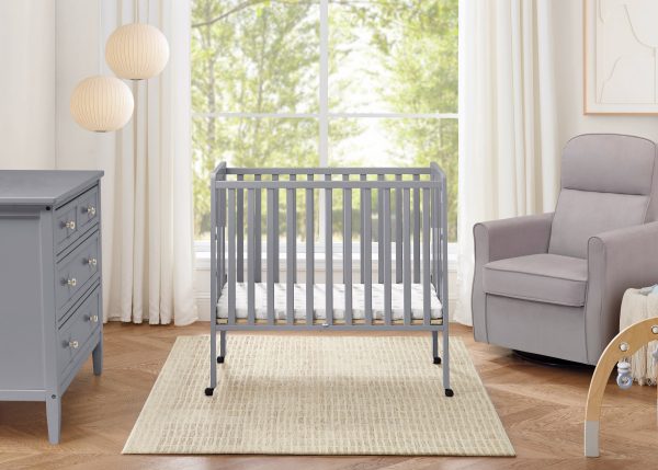 Lee Portable Folding Mini Crib with 1.5-Inch Mattress Online Sale