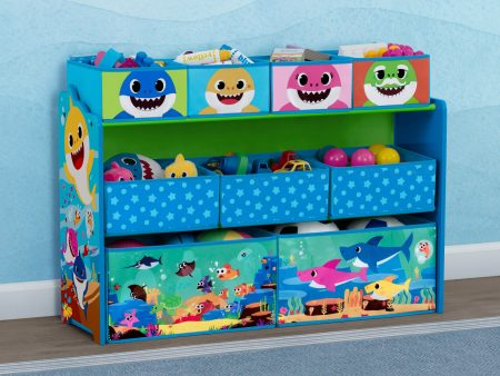 Baby Shark Deluxe 9 Bin Design and Store Toy Organizer Online Hot Sale