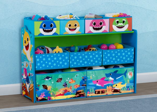 Baby Shark Deluxe 9 Bin Design and Store Toy Organizer Online Hot Sale