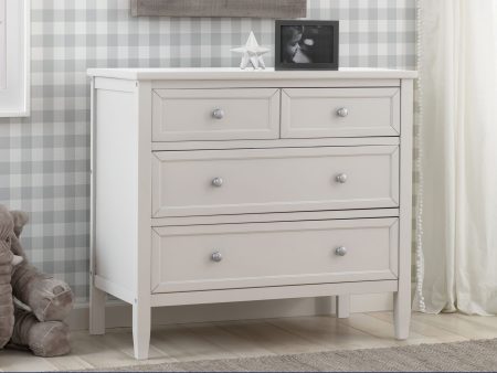 Epic Place 3 Drawer Dresser with Interlocking Drawers Fashion