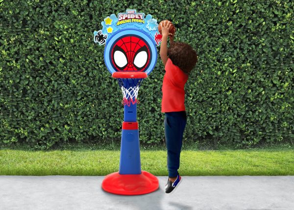 Spidey and His Amazing Friends Plastic Basketball Set For Sale