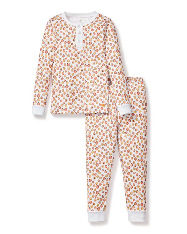 Petite Plume Pumpkin Patch Snugfit Pajamas Discount