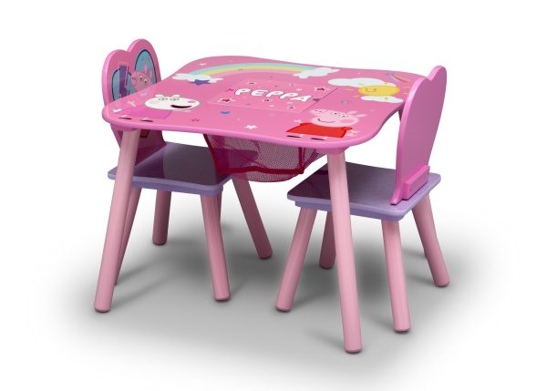 Peppa Pig Table and Chair Set with Storage Online