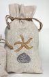 Reusable gift bags - Starfish and shells collection Discount