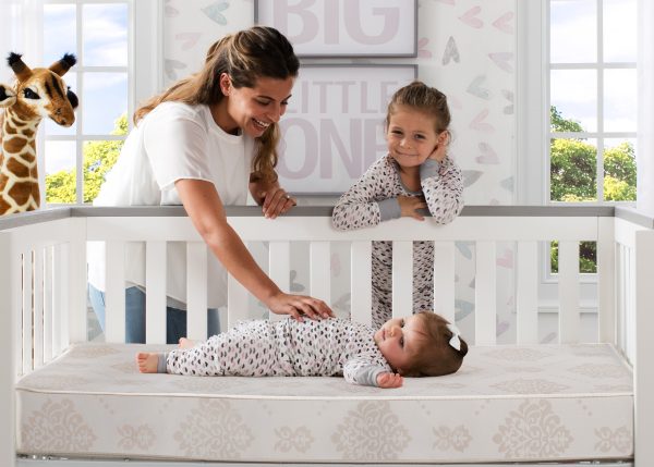 BeautySleep Naturally Willow Crib and Toddler Mattress Fashion