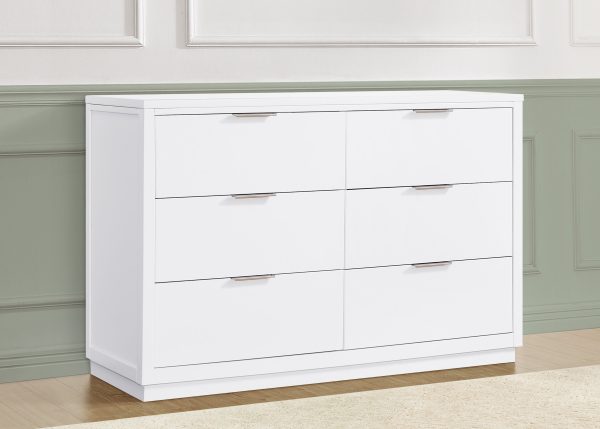 Forever 6 Drawer Dresser with Interlocking Drawers - Classic Collection Online Sale