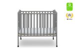 Folding Portable Mini Baby Crib with 1.5-inch Mattress Online now