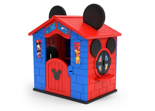 Mickey Mouse Plastic Indoor Outdoor Playhouse with Easy Assembly For Sale