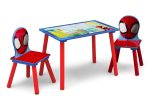 Spidey and His Amazing Friends 4-Piece Toddler Playroom Set – Includes Play Table and 6 Bin Toy Organizer Sale