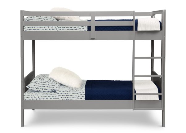 Convertible Twin Bunk Bed with Ladder and Guardrails Supply