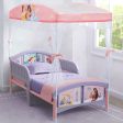 Princess Plastic Toddler Bed with Canopy Cheap