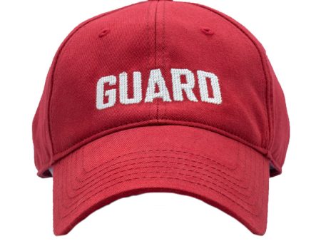 Harding Lane Adult Guard Baseball Hat in Weathered Red For Cheap