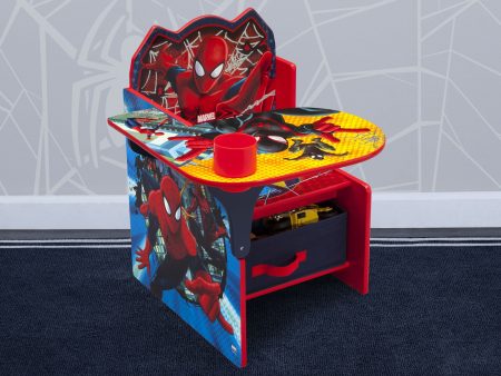 Spider-Man Chair Desk with Storage Bin For Discount