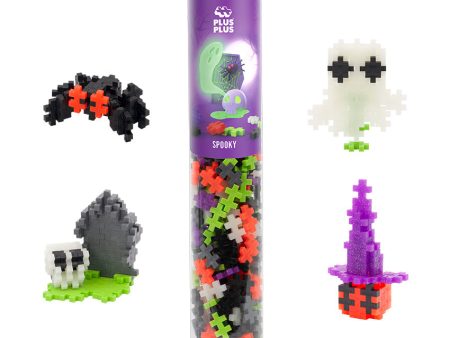 Plus-Plus 240 Piece Tube in Spooky Mix Online Sale