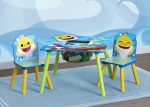 Baby Shark Kids Table and Chair Set With Storage Cheap